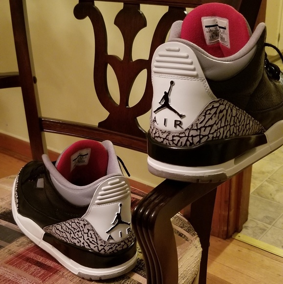 Jordan Black Cement 3 size 13 - Picture 4 of 7